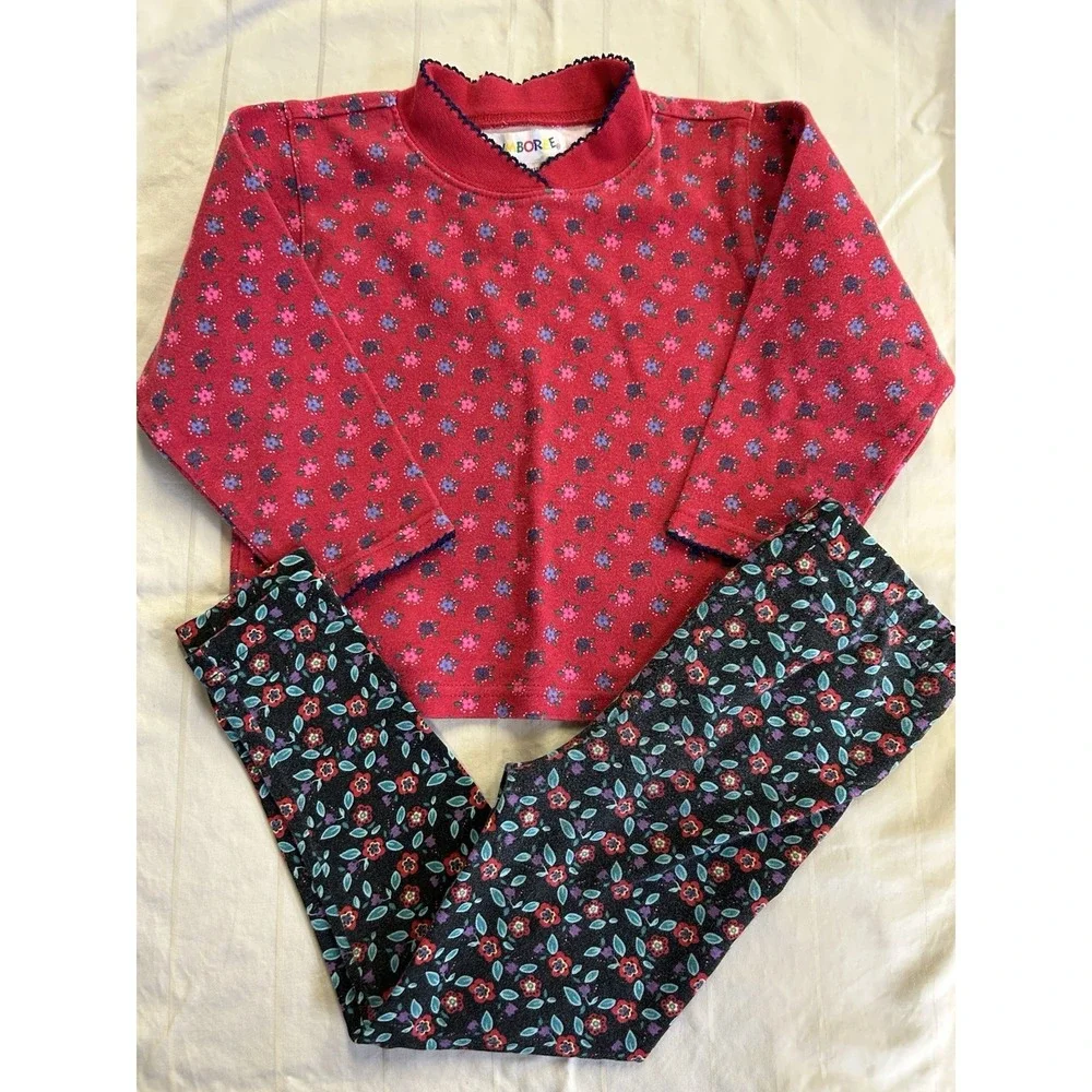 Vintage Rainbow Tag Gymboree 2 Pc Lot Size Youth Medium